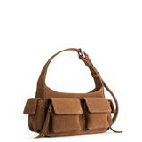 CARGO BAG SUEDE TOFFEE