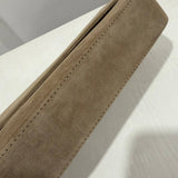 BAGUETTE BAG SUEDE DARK BEIGE - Lot 31 (Imperfect)
