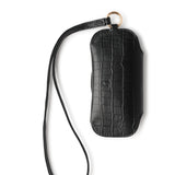 CASE FOR GLASSES CROCO BLACK