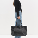 TOTE CROCO BLACK