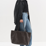 TOTE CROCO BROWN