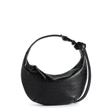HOBO DROP MINI CROCO BLACK