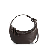 HOBO DROP MINI CROCO BROWN