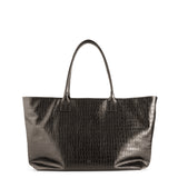 TOTE CROCO BROWN