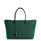 RAFFIA TOTE BAG GREEN