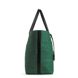 RAFFIA TOTE BAG GREEN